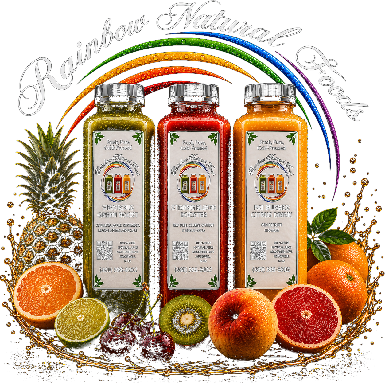 Rainbow Natural Foods logo